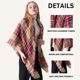thumbnail image 3 of Bufanda para mujer - Bufandas de otoño invierno para mujer, chal largo, bufandas para mujer ligeras, 3 of 6