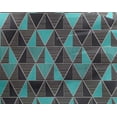 thumbnail image 5 of oneOone Tissu Georgette Viscose Triangle Géométrique Imprimé 1 Yard 42 Pouces de Large, 5 of 5