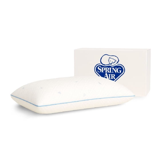 Almohada Cool Sleep Spring Air | Memory Foam con Tecnología Refrescante y Soporte Ergonómico.
