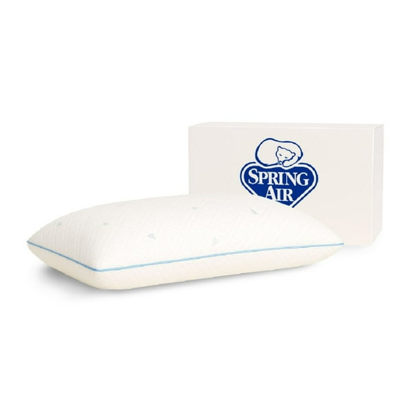 Almohada Cool Sleep Spring Air | Memory Foam con Tecnología Refrescante y Soporte Ergonómico.