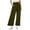 Army Green, variant on Dxzfnsa Women Wide Leg Sweatpants Drawstring Straight Pants Elastic Waist Joggers Open Bottom Sweatpants with Pockets S-2XL