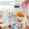 thumbnail image 6 of Toy Deals Vsontor Samoyed Walking Dog Toy For Girl Licking Barking Dog With Control Leash What You Say Talking Singing Tail Robot Dog Diy Pretend Dress B B, 6 of 6