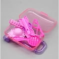 thumbnail image 2 of 2 Pcs Accessoires de Valise pour Poupée Bébé, Ornement de Valise pour Poupée Bébé, Porte-Bagage en Plastique, Ornement, 2 of 8