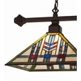 thumbnail image 3 of Meyda Tiffany 181723 Prairie Wheat 2 Light 32" Wide Linear Pendant - MultiColor, 3 of 7