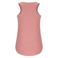 thumbnail image 4 of Jgppe Womens Sleeveless Tunic Shirts Pullover Solid Color Buttons V Neck Strappy Tank Tops Basic Shirts, 4 of 5