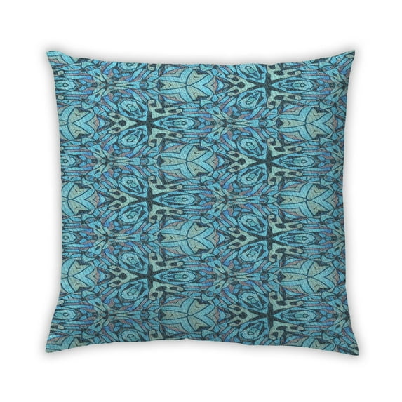 Ahgly Company Indoor Square Contemporary Throw Pillow, 18 inch by 18 inch