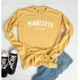 thumbnail image 3 of MINNESOTA EST1858 Graphic Long Sleeve T-Shirt, 3 of 9