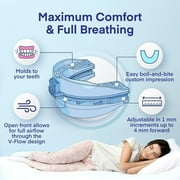 Anti Snoring Device: FDA-Cleared Anti Snoring Mouthpiece Mouth Guard - Effective Anti Snore Solution for Men and Women to Reclaim Peaceful Sleep