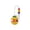 Yellow, variant on OCCOA Self-Righting Cat Toy with Feathers 360° Rolling Sway Ball, Interactive Cat Teaser for Indoor Kittens, Automatic Wobbly Play Toy, Multicolor