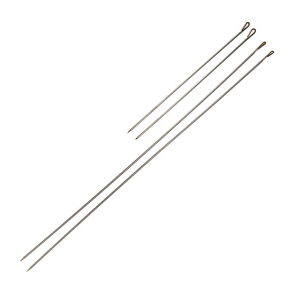 Rite Angler Bridle Bait Sewing Needle in 4.5" and 9" Sizes Bait Rigging (2 Pack) Saltwater and Freshwater Fishing