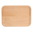 thumbnail image 2 of Bandeja De Servicio Rectangular De Madera Bandeja De Servicio De Cena Café De Haya De Superficie Lisa Para Restaurantes ANGGREK Otros, 2 of 8
