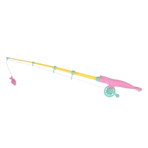 Lot De 10 Mini Cannes à Pêche Magnétiques En Bois - Jouet De Pêche Aimanté Pour Enfants