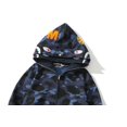 thumbnail image 3 of QJUHUNG Chandail à Capuchon en Coton BAPE Shark Street Camouflage Veste à Double Capuchon CAMO Noir, 3 of 6