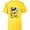Yellow, variant on Disney Mickey Mouse Vintage Classics 28 Black & Yellow - Short Sleeve T-Shirt for Kids - Customized-White