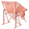 thumbnail image 3 of GCI Outdoor Pod Rocker Elite Folding Rocking Camping Chair, Soft Pink, 3 of 9