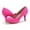FUCHSIA/SUEDE, variant on BURUDANI Women's New Classic Elegant Versatile Low Stiletto Heel Dress Platform Pumps Shoes