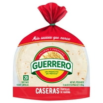 Guerrero Caseras Flour Tortillas, Soft Taco Size, 20 Count