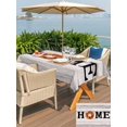 thumbnail image 4 of Outdoor Tablecloth with Umbrella Hole and Zipper, Thanksgiving Rectangle Table Cloth 60x84 Inch Waterproof Tablecloth, Fall Pumpkin Vintage Grey Wood Grain Picnic Table Cover for Patio Camping, 4 of 7