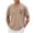 Khaki, variant on Men's Graphic T Shirt Short Sleeve Crewneck Casual Bamboo Leaf Print Tee Retro Summer Beach Tops