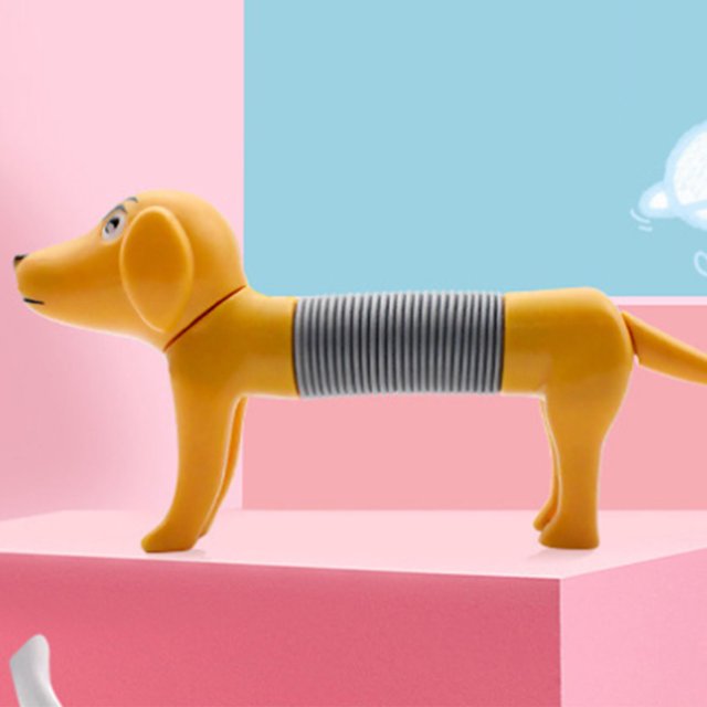 Tubos sensoriales elásticos para perros, tubos para pop para perros, juguetes sensoriales para perros con autismo, materiales de la mejor calidad