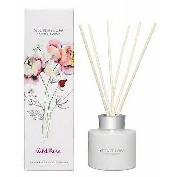WILD ROSE Stoneglow Botanics Reed Diffuser