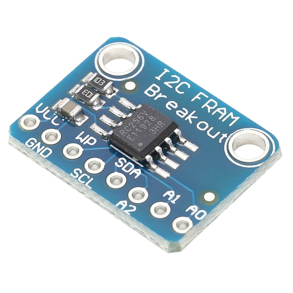 I2C Fram Breakout, 1010 + A2 + A1 + A0 2.7-5.5V Herramientas De Desarrollo De IC De Memoria De Mano De 20 Mhz Para Atenuar Datos Para Registradores De Datos De Baja Potencia