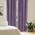thumbnail image 2 of Ambesonne Geometric Window Curtains, Colorful Rhombus Shapes, Each 28" W x 95" L, Purple Yellow Jade Green, 2 of 4