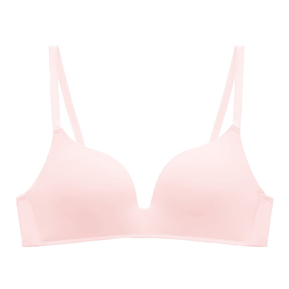Comfortable Seamless Bras for Women, Comfy Wireless Bralette with Support, Soft Smoothing Fashion Brassiere