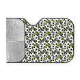 thumbnail image 2 of Kdxio Soccer and Football Print Windshield Sun Shade, Foldable Sun Blocker for Car,Truck,SUV Automotive Interior Sun Protection,Reflective Shade for Front Windshield(Medium), 2 of 7