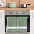 2pcs Bright Color 10 Green & White Gingham Kitchen Towels - Cute Frog ...