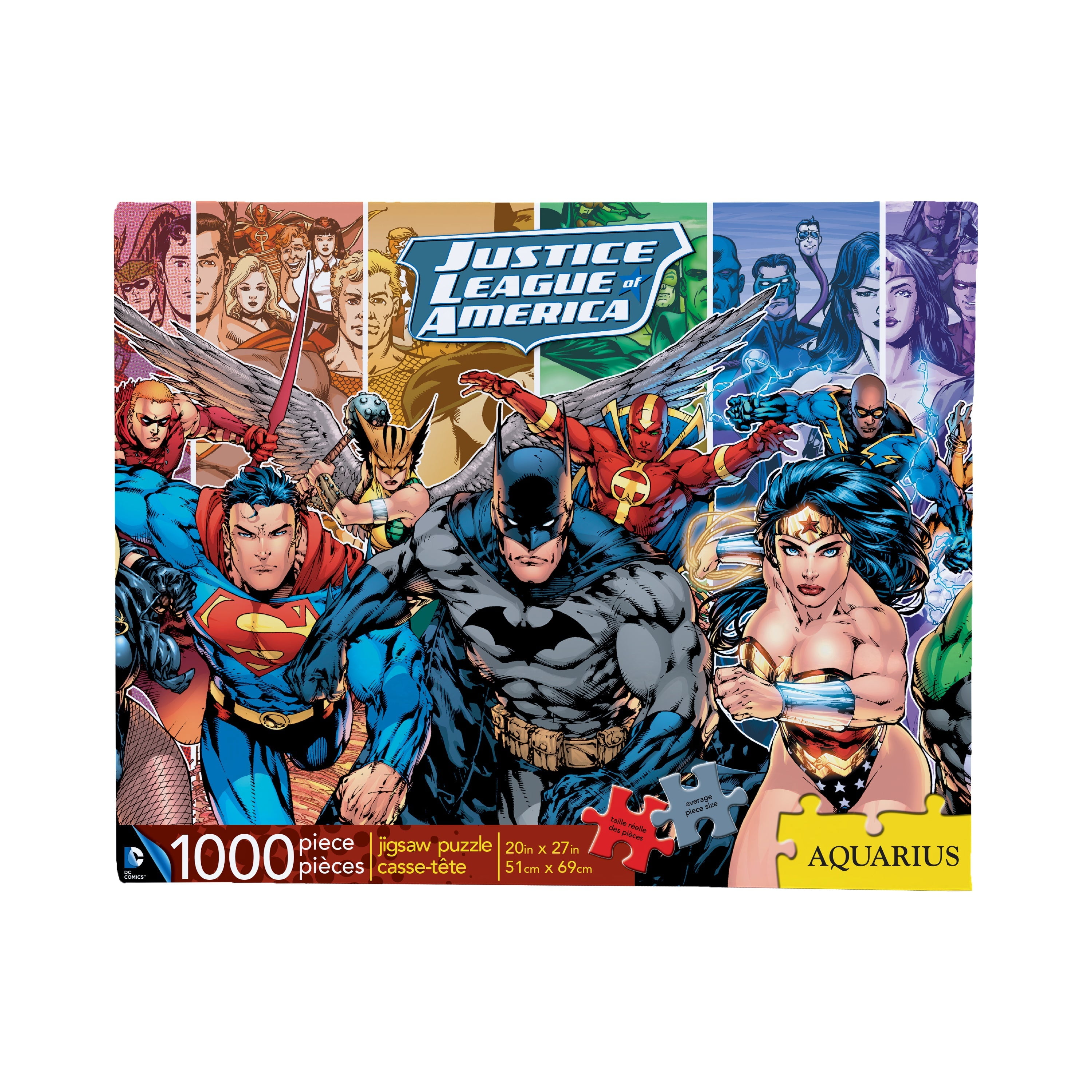 Superman Comic Book Jigsaw Puzzle 500 Piece in Book Design Box 