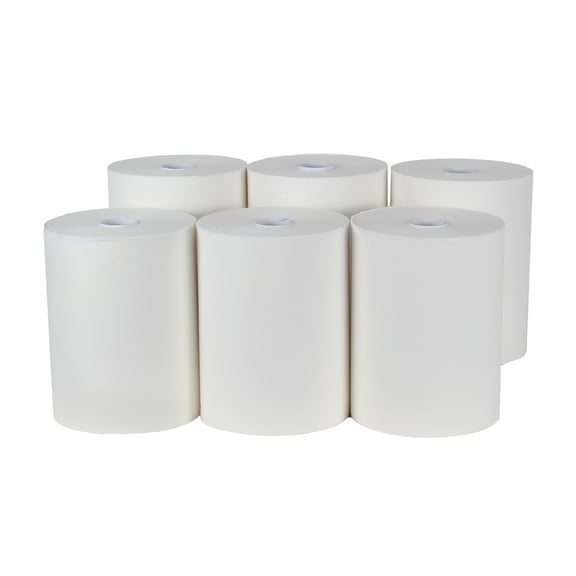 MULMEHË High Capacity Dispenser TAD Paper Towels, 10" x 800', 6 Rolls