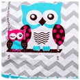thumbnail image 4 of Posh Creations Bean Bag Stuffable Cover - Toy Organizer, Soft Cover, Kids, 3 ft, Canvas Owls Gray & Blue, 4 of 5