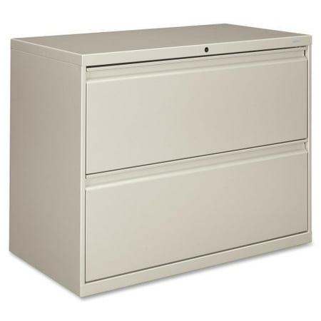 UPC: 0089192143276 | HON 2 Drawers Lateral Lockable Filing Cabinet  Gray