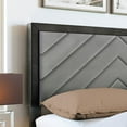 thumbnail image 4 of Boyd Sleep ARPBBG203DB Adrian Faux Leather Upholstered Platform Bed, 4 of 5