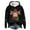 Black, variant on Telankuip Womens Oversized Christmas Hoodies Funny Highland Cow with X-Mas Scarf and Hat Graphic Long Sleeve Sweatshirts Loose Fit Comfort Holiday Hooded Pullover Tops Yellow XL