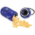 thumbnail image 5 of Portable Pill Case Pill Box Container Keyring Pill Holder With Keychain Bling Pill Box Medicine Dispenser Bottle Storage Compatible Outdoor Camping Tr_High-quality, 5 of 5