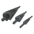 thumbnail image 1 of Broca escalonada en espiral Broca escalonada ranurada en espiral Diseño de dos flautas Alta dureza para hierro fino para placa de PVC para aleación de aluminio ANGGREK Otros, 1 of 8