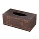 thumbnail image 1 of Funda rectangular de piel sintética para caja de pañuelos, soporte multifuncional para caja de pañuelos, organizador de pañuelos decorativo para el hogar/oficina/restaurante, 1 of 5