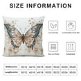 thumbnail image 6 of ARISTURING YUESHARE Boho Colorful Butterfly Throw Pillow Cover Set of 2, Butterfly Lover Gifts for Home Girls Room Bedroom Decor, 6 of 6