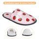 thumbnail image 3 of Fotbe Strawberry Pantuflas Peludas para Mujer con Estampado, Zapatillas de Peluche, Zapatos de Invierno para Casa, Uso Interior y Exterior-Large, 3 of 8