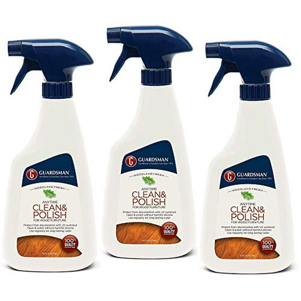 Guardsman Clean & Polish For Wood Furniture Woodland Fresh 16 oz