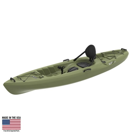 Lifetime Weber 11' Sit On Top Fishing Kayak, Light Olive, 90609