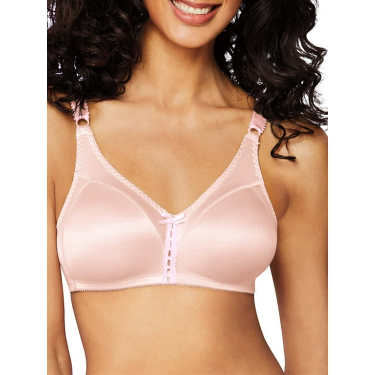 Bali 3820 Double Support Wirefree Bra Size 36c White for sale online