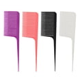 thumbnail image 1 of 4pcs ABS Heat-resistant Weave Highlighting Hair Comb for Salon Styling Combs Tool, 1 of 9