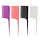 thumbnail image 1 of 4x Professional Sectioning Weaving Highlighting Hair Comb Salon Dyeing Combs Brush Tool, 1 of 9
