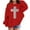 662-Red, variant on LIIPEE Girls Boys Hoodies Fall Winter Flower Plaid Graphic Printed Long Sleeve Pullover Hooded Sweatshirt With Pocket Girl Stylish Casual Outings Sweatshirts,Black,3-4 Years