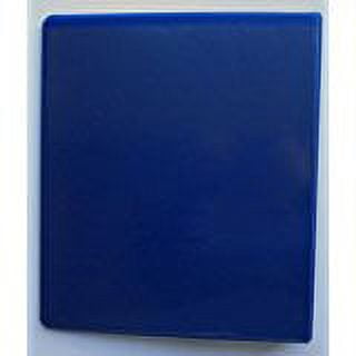 DARK BLUE 3 RING 2" VIEW BINDER 8.5 X 11 - BOX OF 12