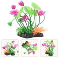 thumbnail image 3 of Decorative Faux Plant Wear Resistant Aquarium Plant Replaceable Aquarium Decor, 3 of 9