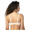 thumbnail image 2 of Paramour by Felina Versafit Breathable T-Shirt Bra 235176 Color: Bare Size: 32 D, 2 of 4